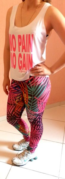 Calça Ginástica Estampada